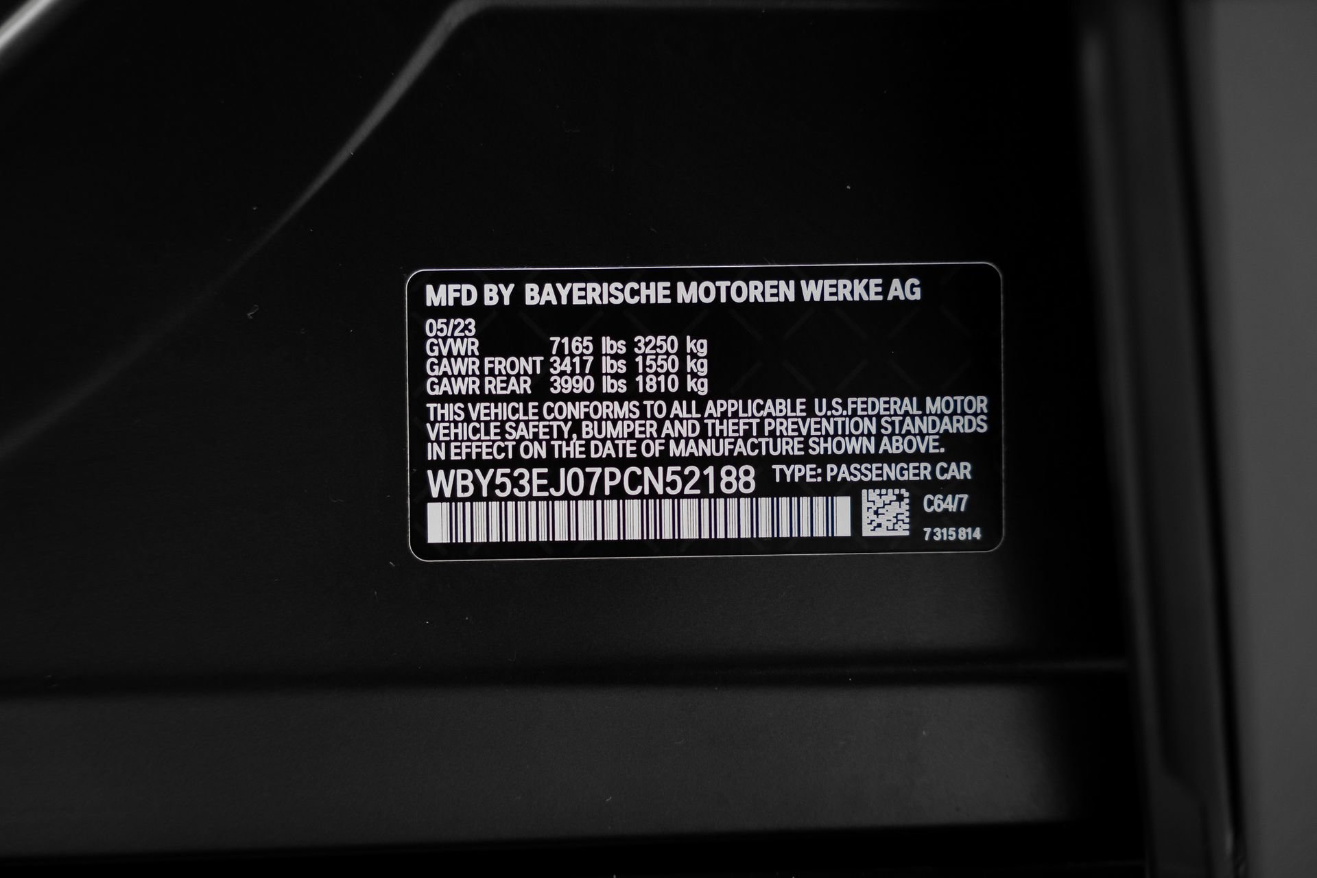 Used 2023 BMW i7 xDrive60 AWD/4WD image 57