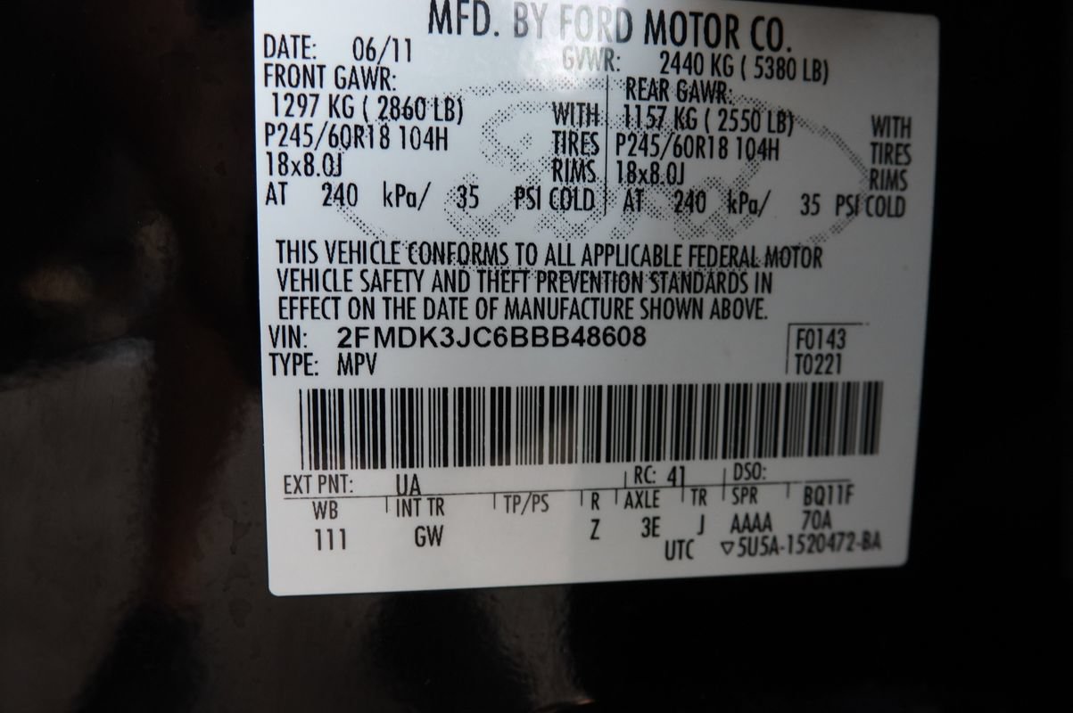 Used 2011 Ford Edge SEL w/ 202A Rapid Spec Order Code FWD image 41
