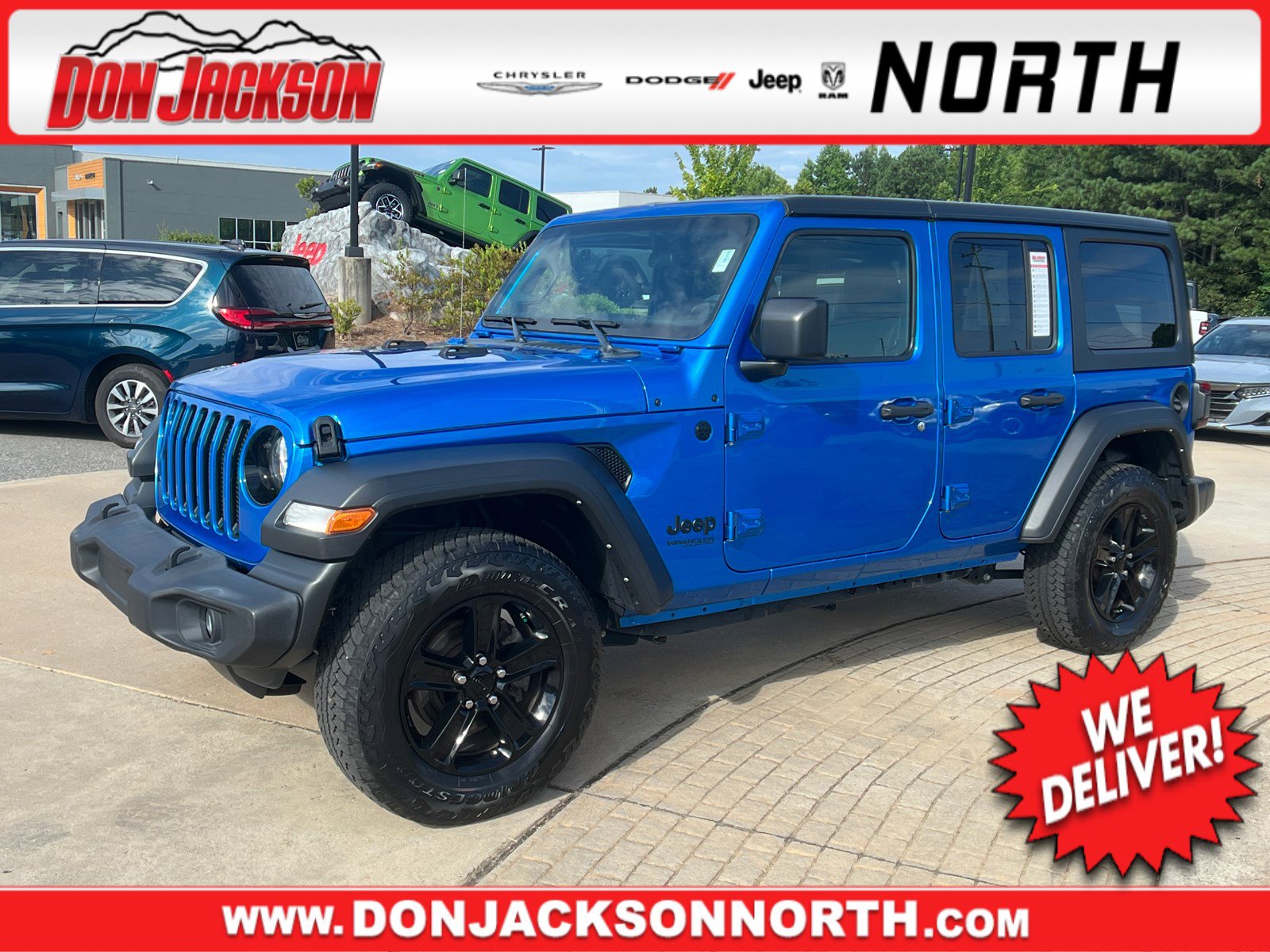 Certified 2021 Jeep Wrangler Unlimited Sport