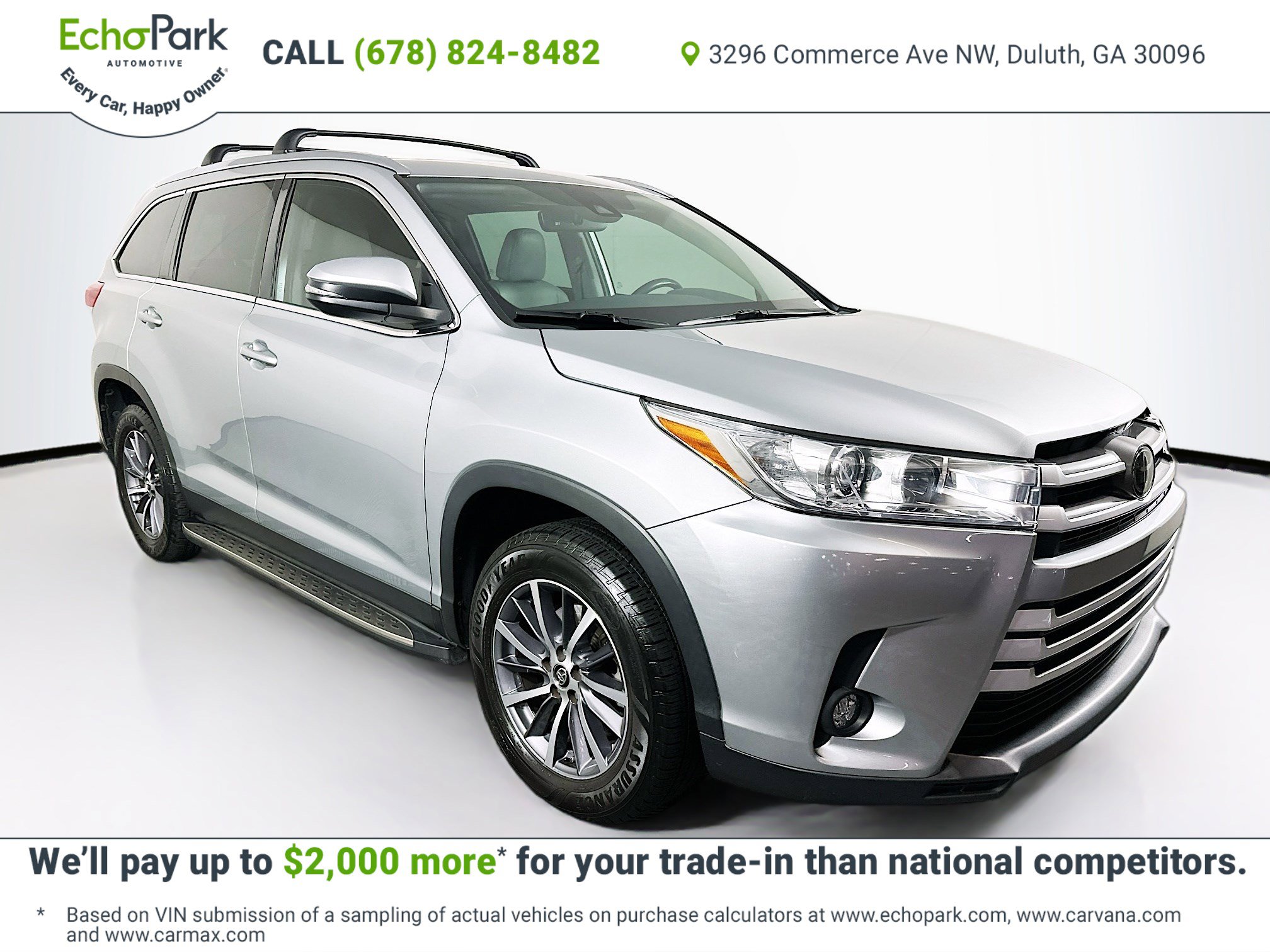 Used 2019 Toyota Highlander XLE