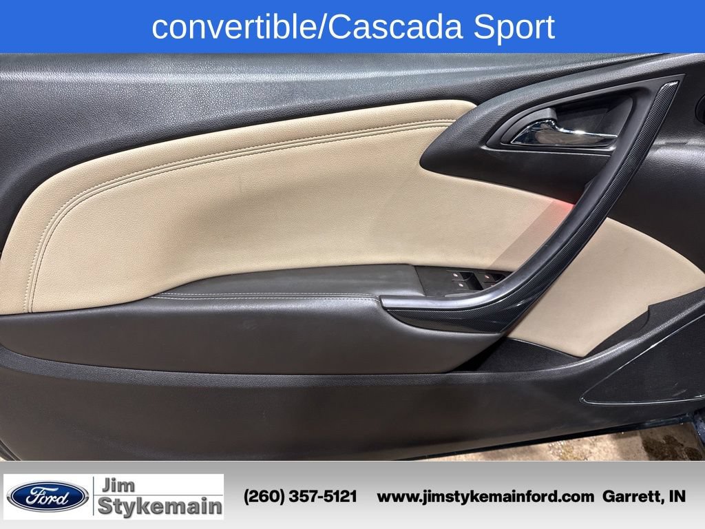 Used 2018 Buick Cascada Sport Touring FWD image 12