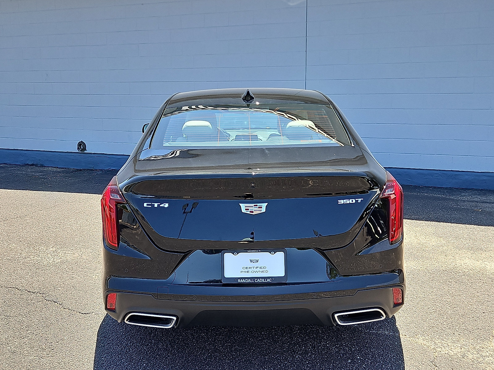 Certified 2025 Cadillac CT4 Luxury w/ Sun And Sound Package RWD image 4