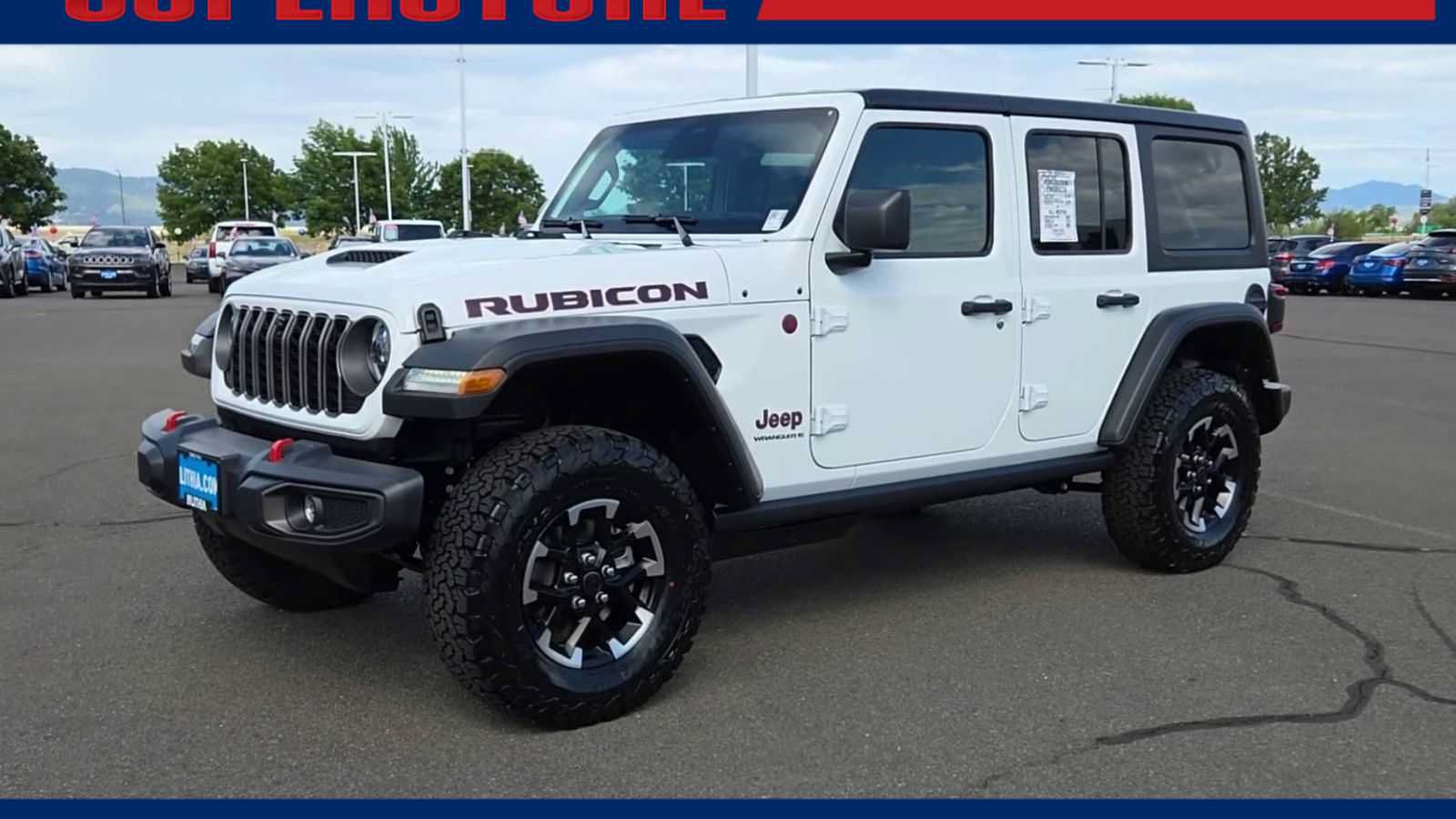 New 2026 Jeep Wrangler Unlimited Rubicon AWD/4WD image 4