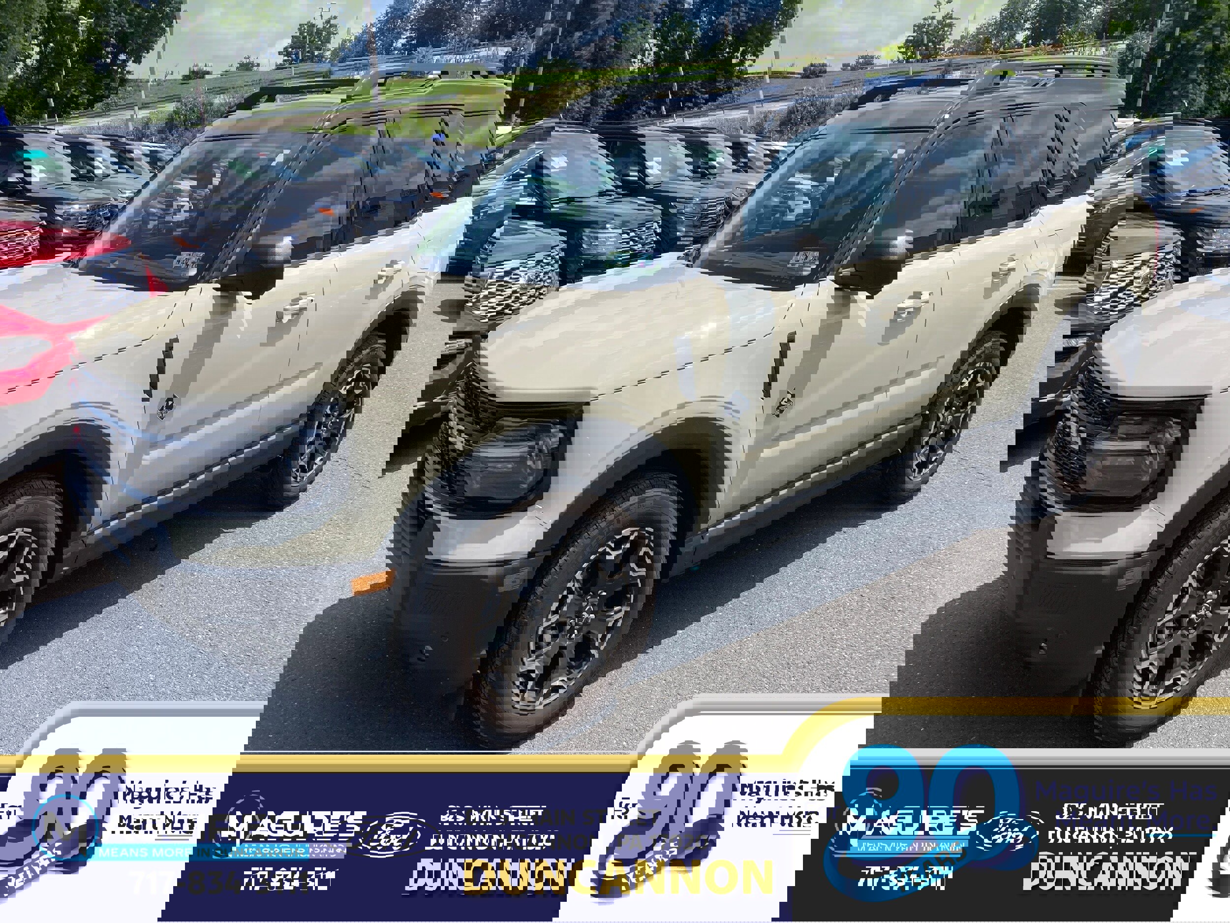 Certified 2025 Ford Bronco Sport Outer Banks w/ Outer Banks Tech Package+ image 1