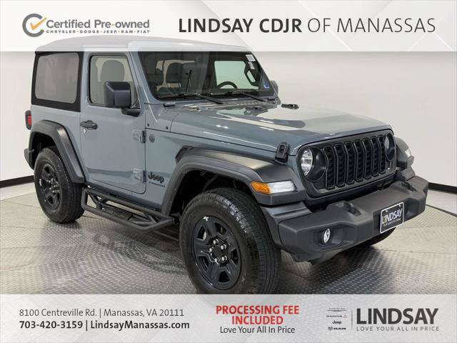 Certified 2024 Jeep Wrangler Sport AWD/4WD video 1