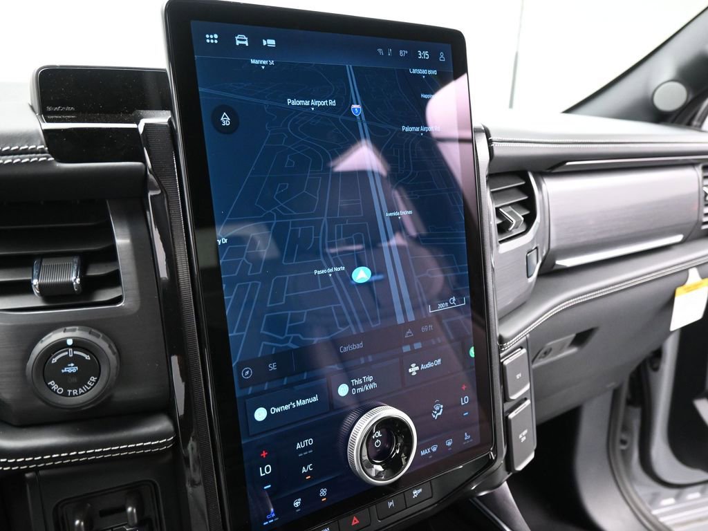 New 2025 Ford F150 Lightning Platinum w/ Dark Elements Package image 17