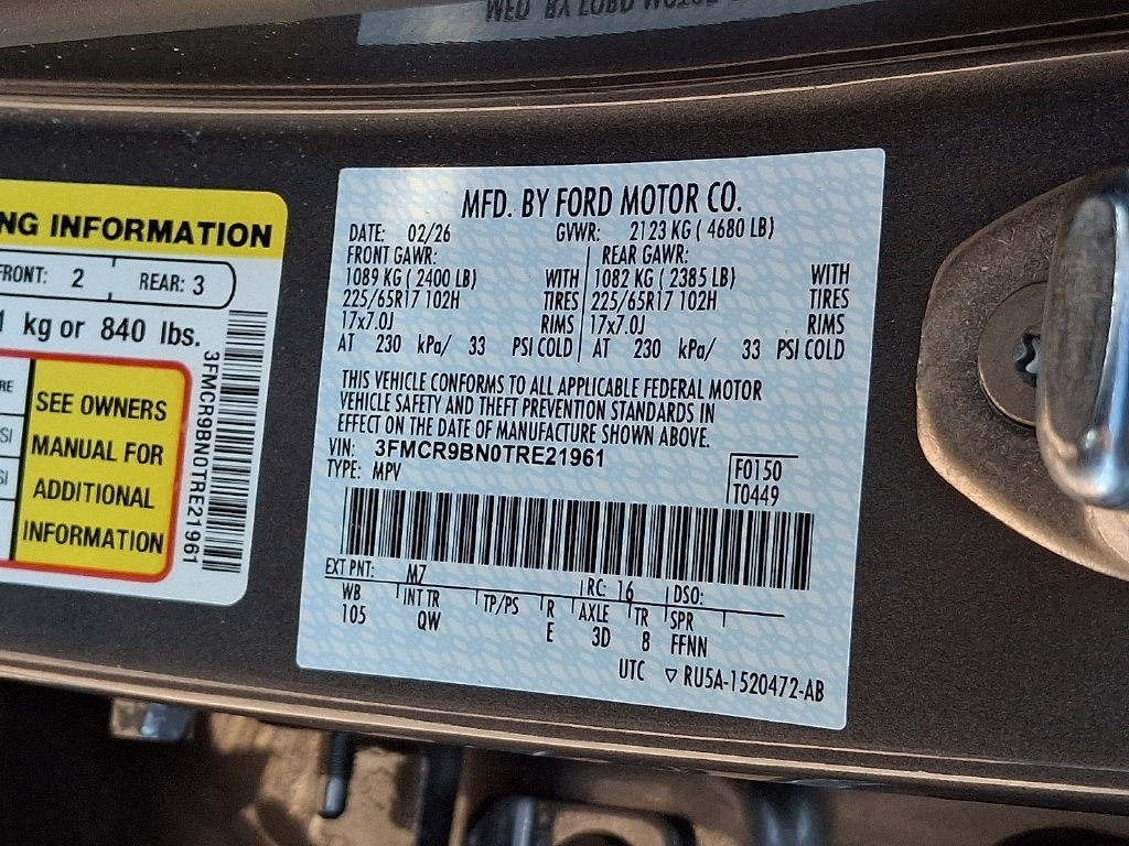 Used 2026 Ford Bronco Sport Big Bend AWD/4WD image 29