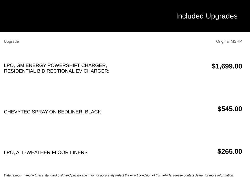 New 2026 Chevrolet Silverado EV LT image 3