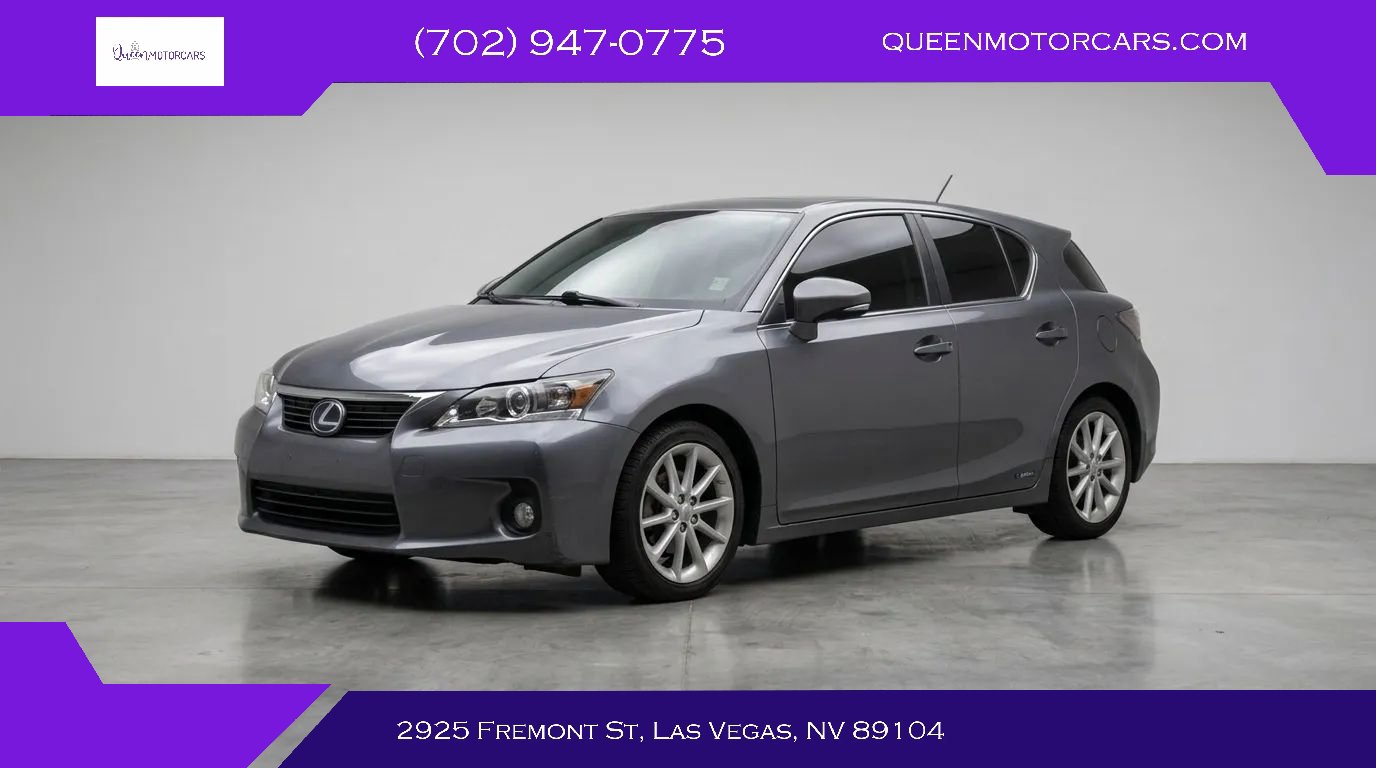 Used 2012 Lexus CT 200h Premium w/ Premium Audio Pkg FWD image 1