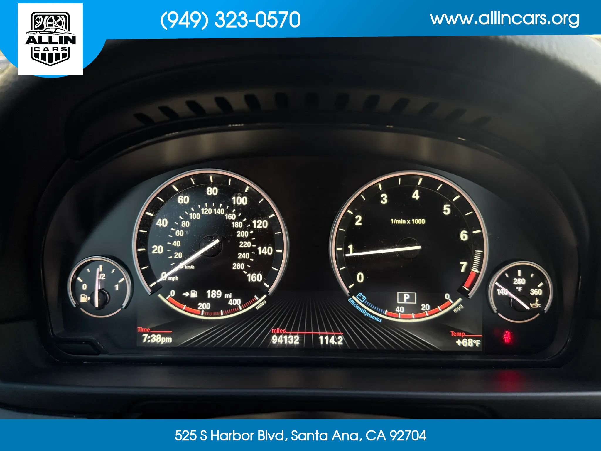 Used 2016 BMW 535i Sedan RWD image 8