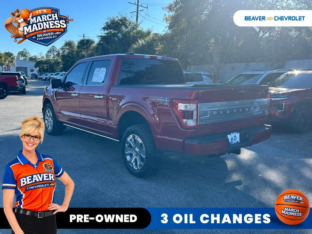 Used 2022 Ford F150 Platinum w/ Equipment Group 701A High image 5