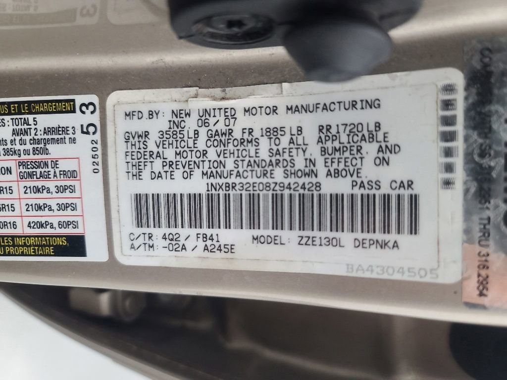 Used 2008 Toyota Corolla LE FWD image 34