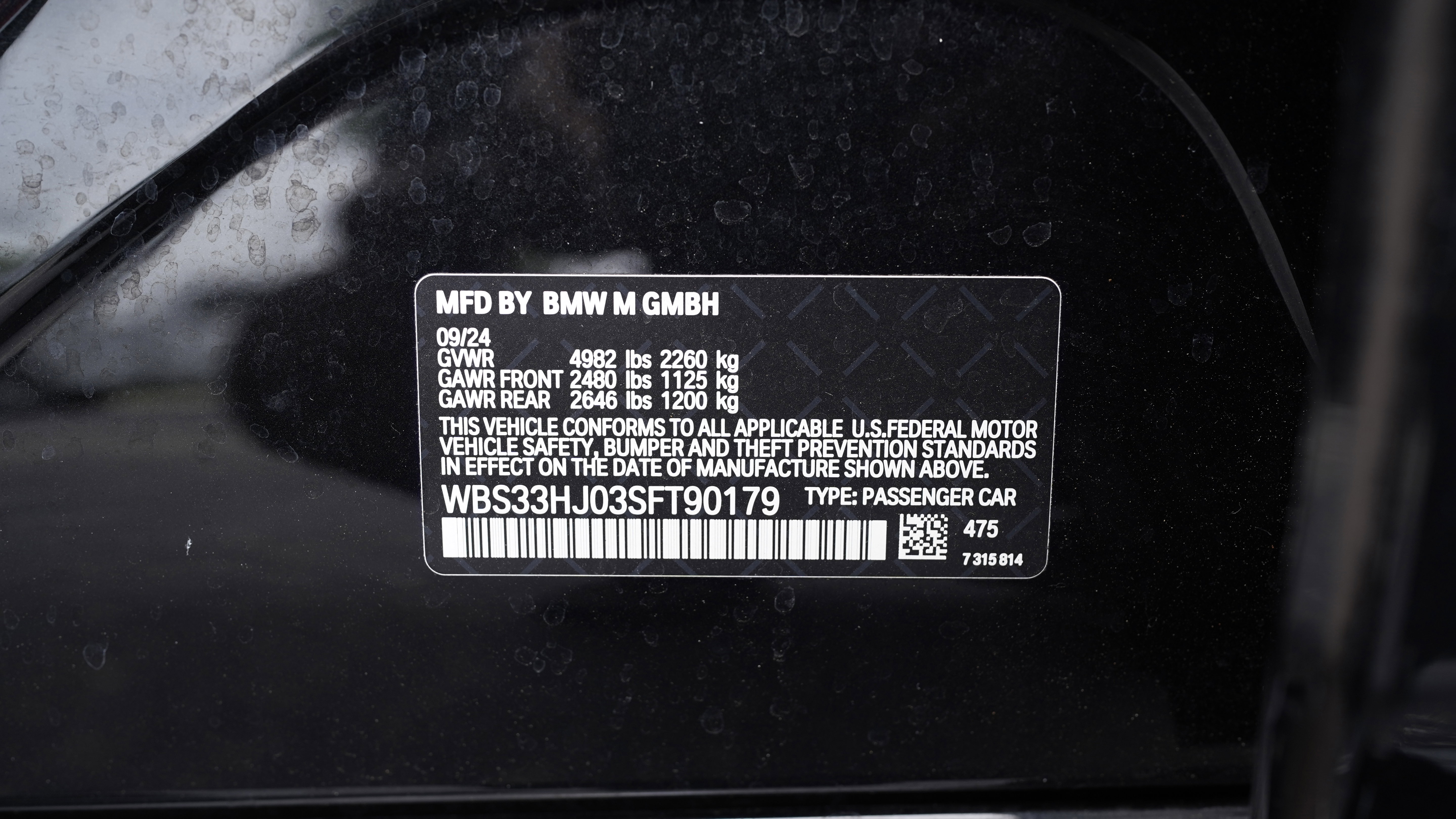Used 2025 BMW M3 Competition w/ Executive Package AWD/4WD image 51