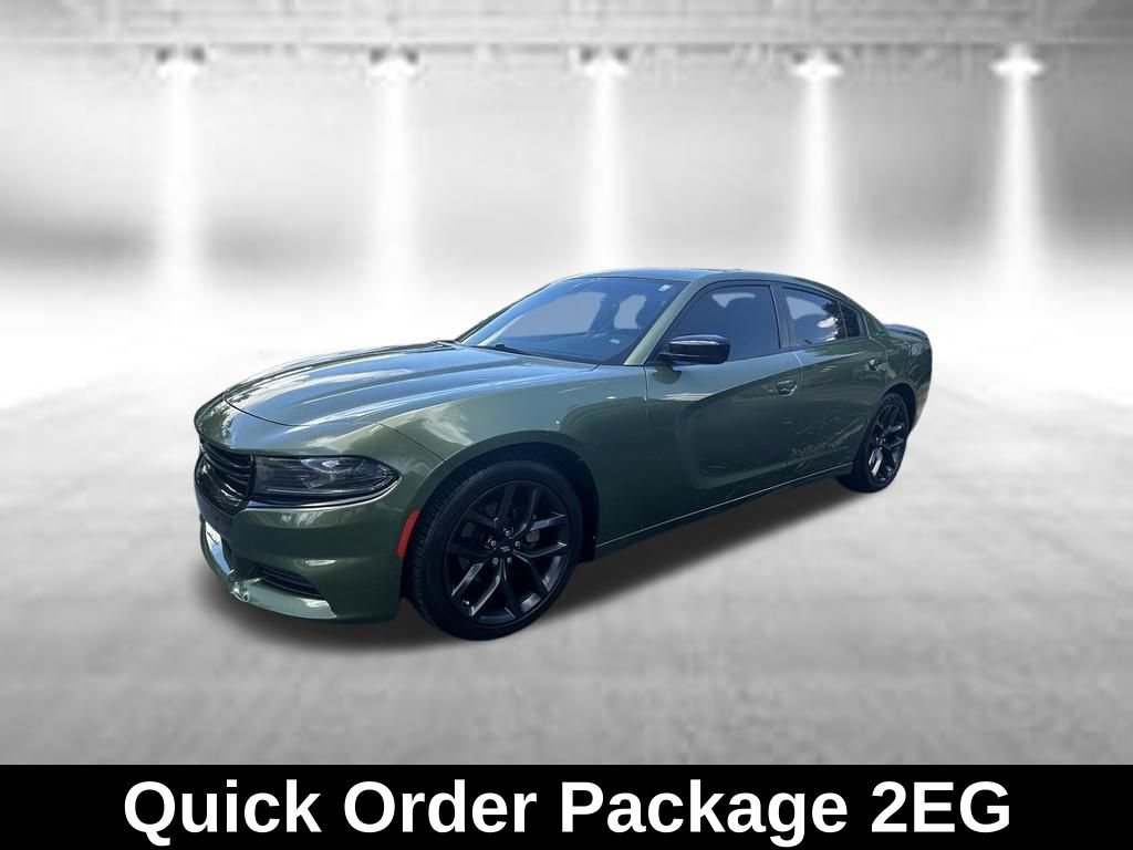 Used 2023 Dodge Charger SXT w/ Blacktop Package RWD image 3