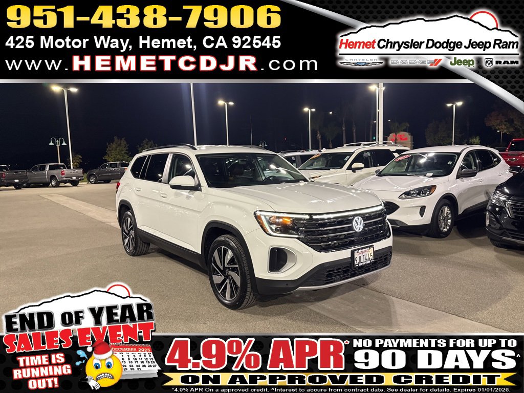 Used 2024 Volkswagen Atlas SE