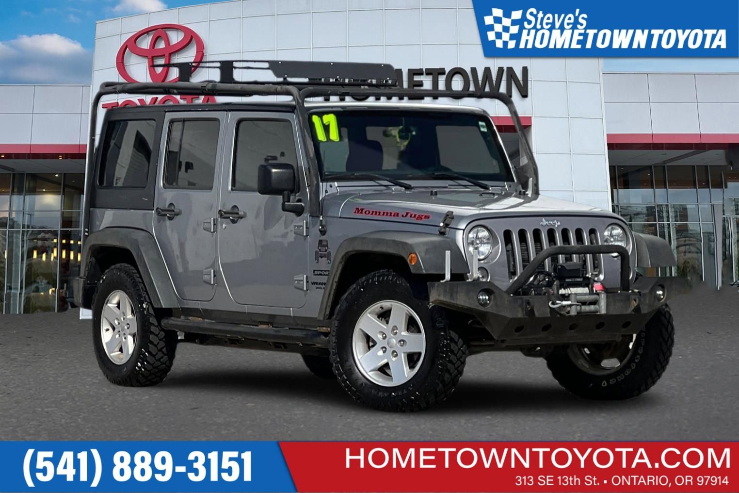 Used 2017 Jeep Wrangler Unlimited Sport w/ Quick Order Package 24S image 1