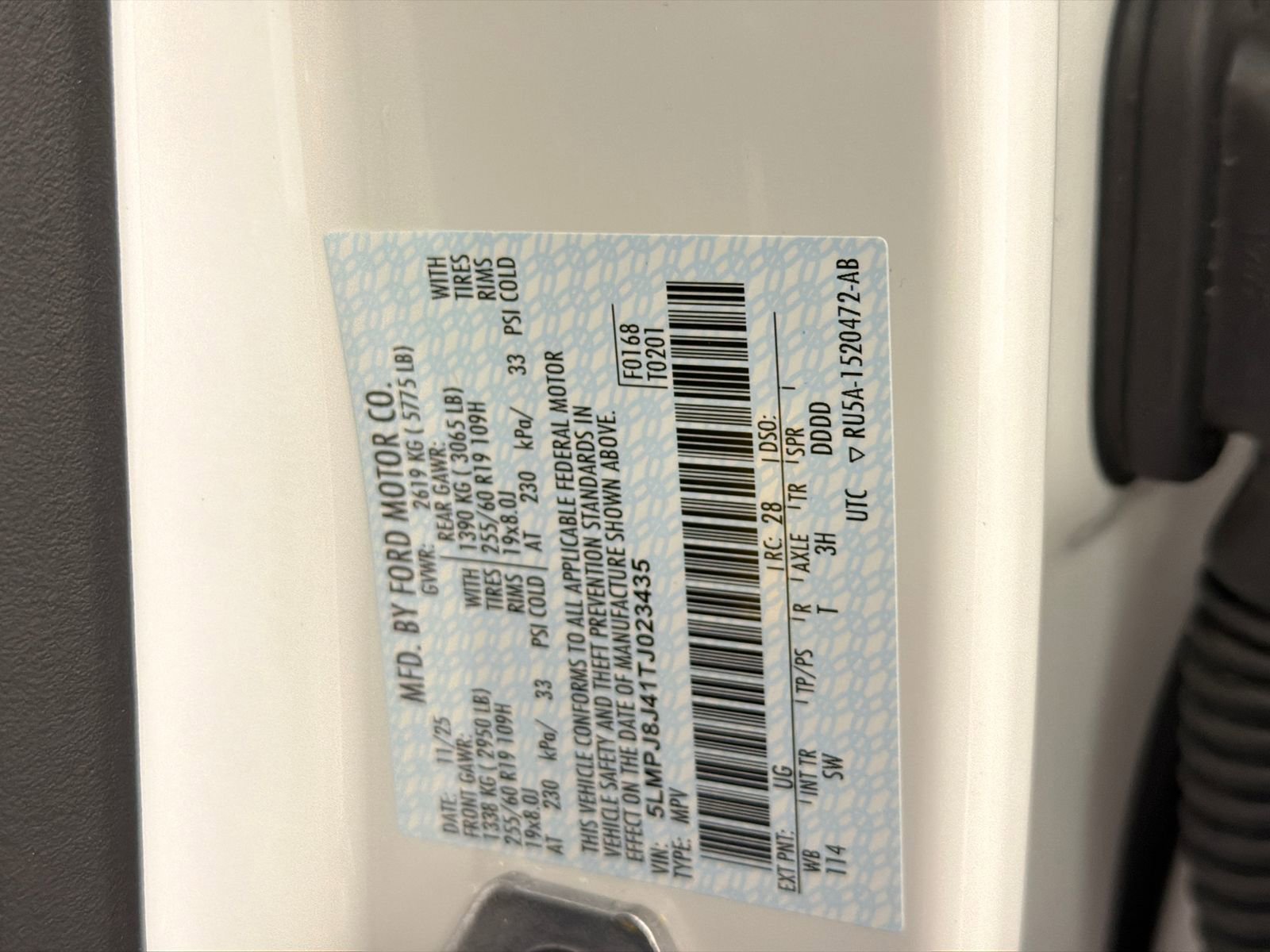 New 2026 Lincoln Nautilus Premier w/ Equipment Group 102A image 36