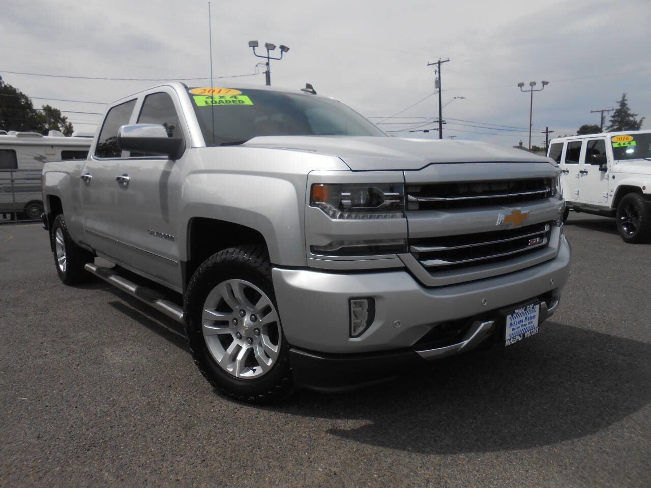 Used 2017 Chevrolet Silverado 1500 LTZ Z71 w/ LTZ Plus Package image 1