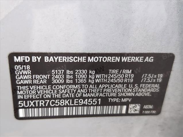 Used 2019 BMW X3 sDrive30i RWD image 26