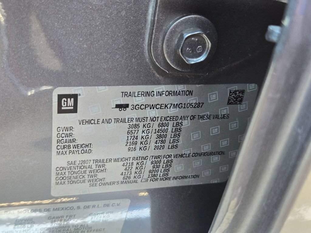 Used 2021 Chevrolet Silverado 1500 LT RWD image 21