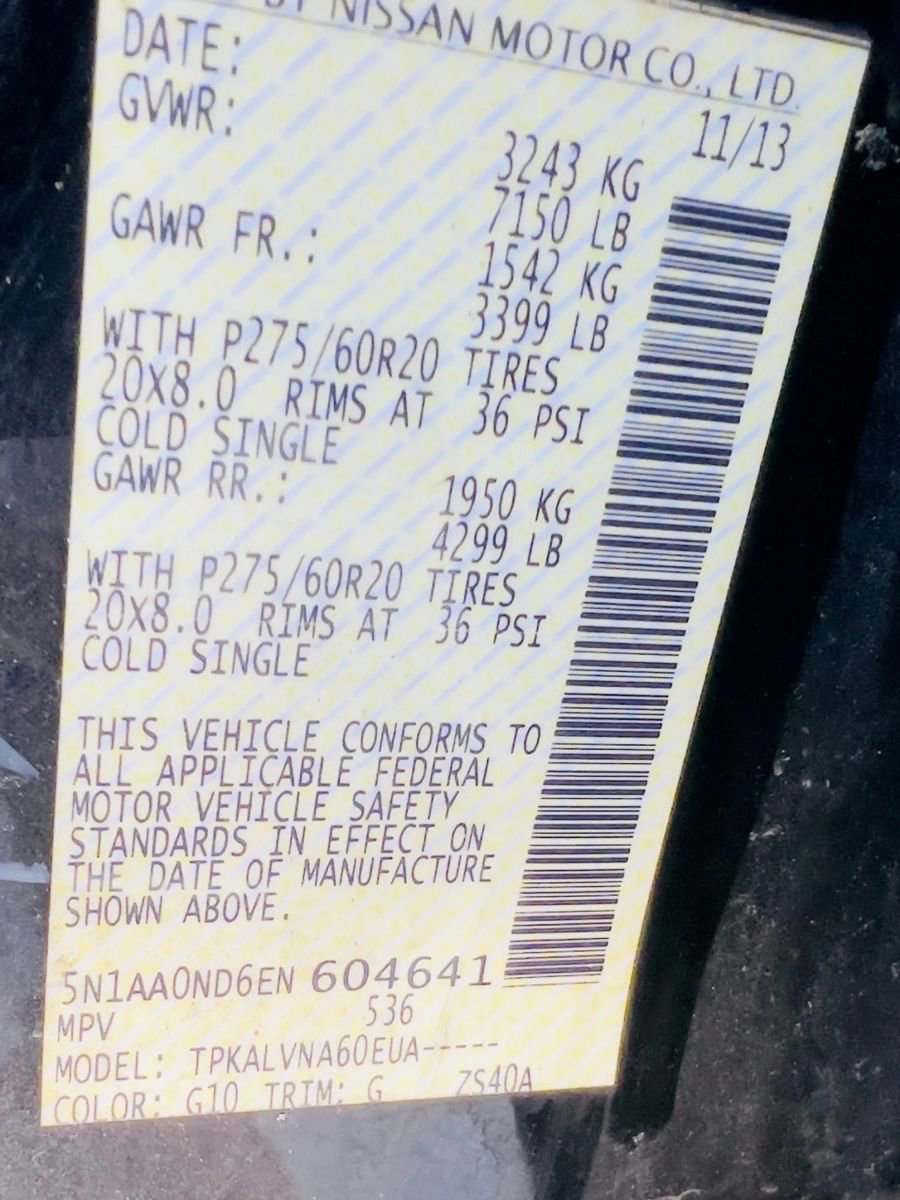 Used 2014 Nissan Armada SL image 27