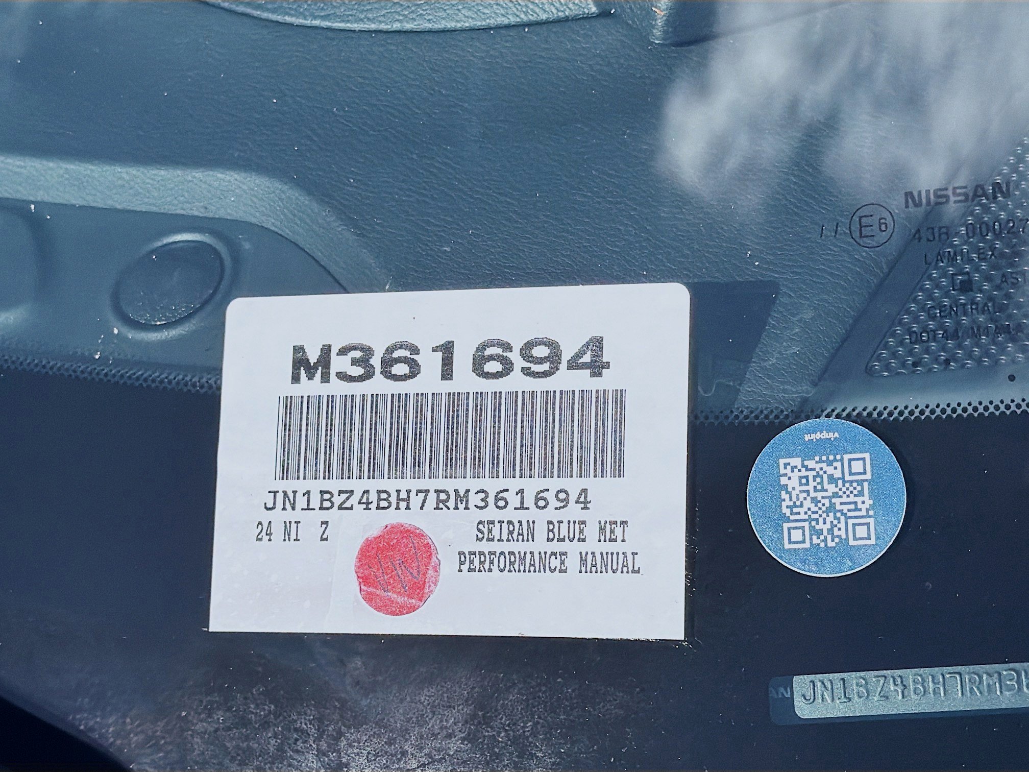 Used 2024 Nissan Z Performance w/ Floor Mat Package image 34