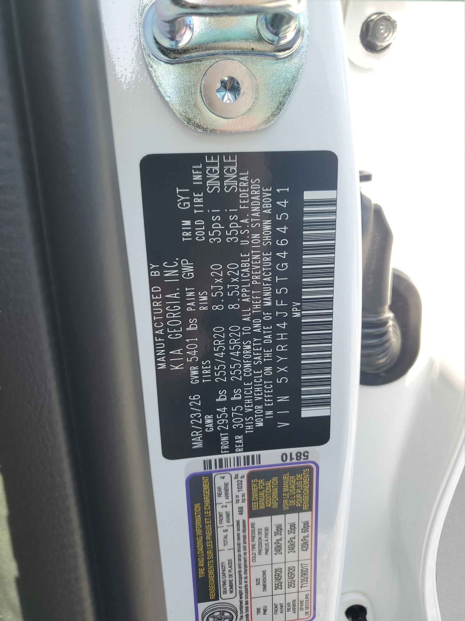 New 2026 Kia Sorento EX w/ EX Premium Package FWD image 28