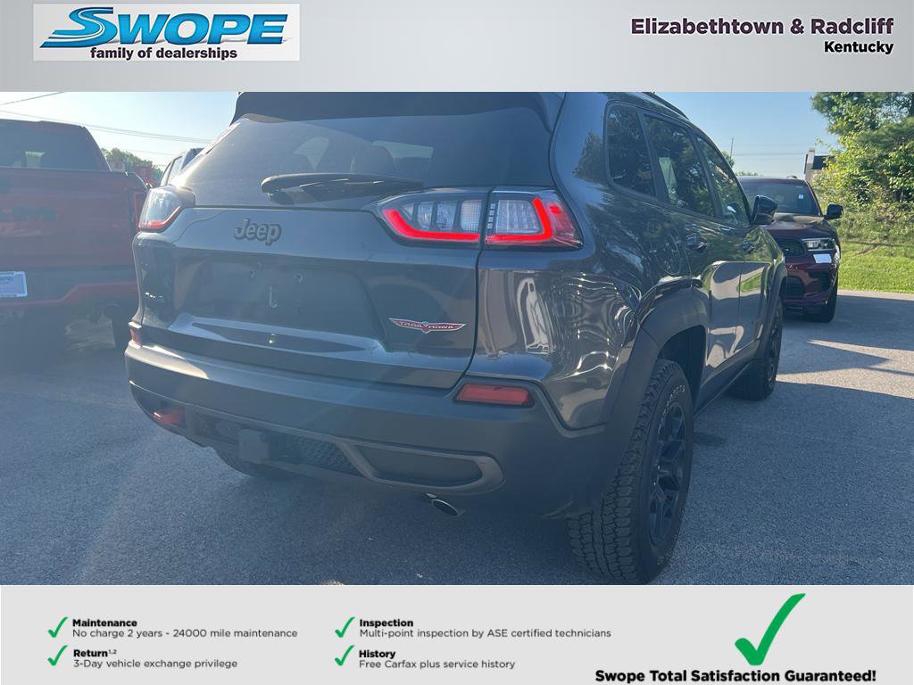 Certified 2022 Jeep Cherokee Trailhawk w/ Technology Group B AWD/4WD image 5