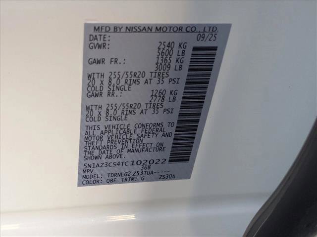 New 2026 Nissan Murano SL image 16