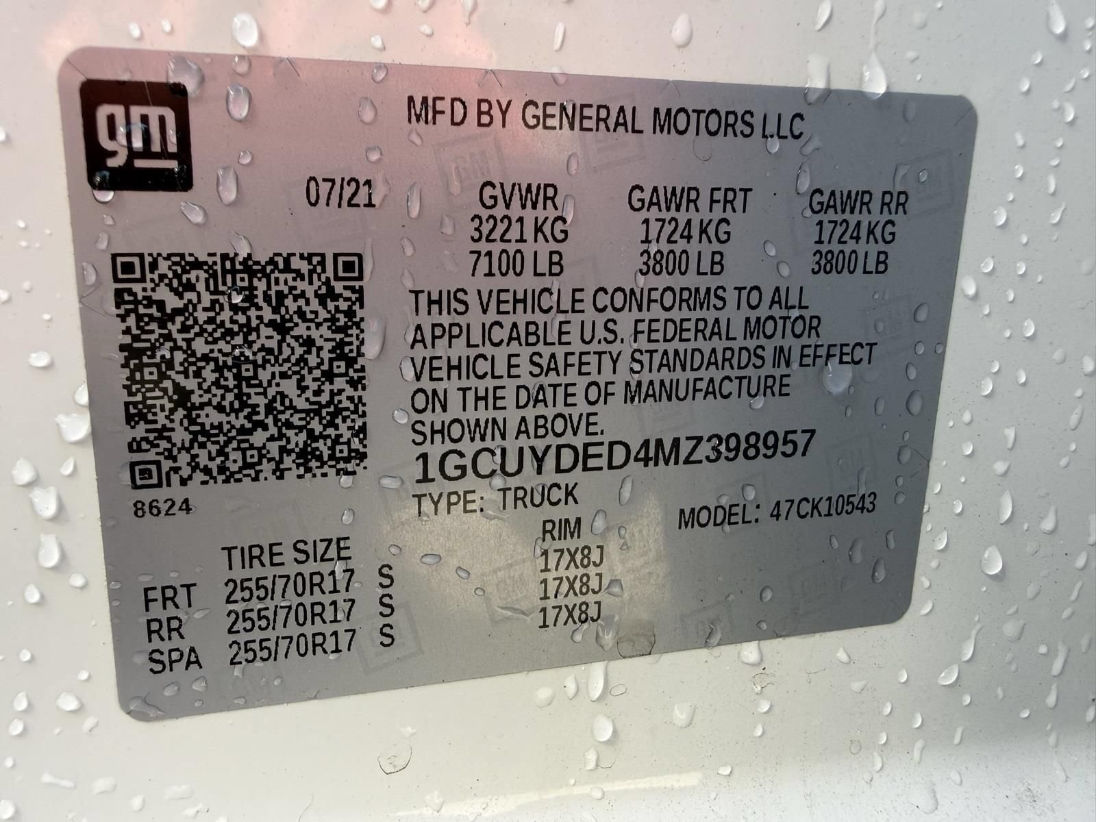 Used 2021 Chevrolet Silverado 1500 LT AWD/4WD image 44