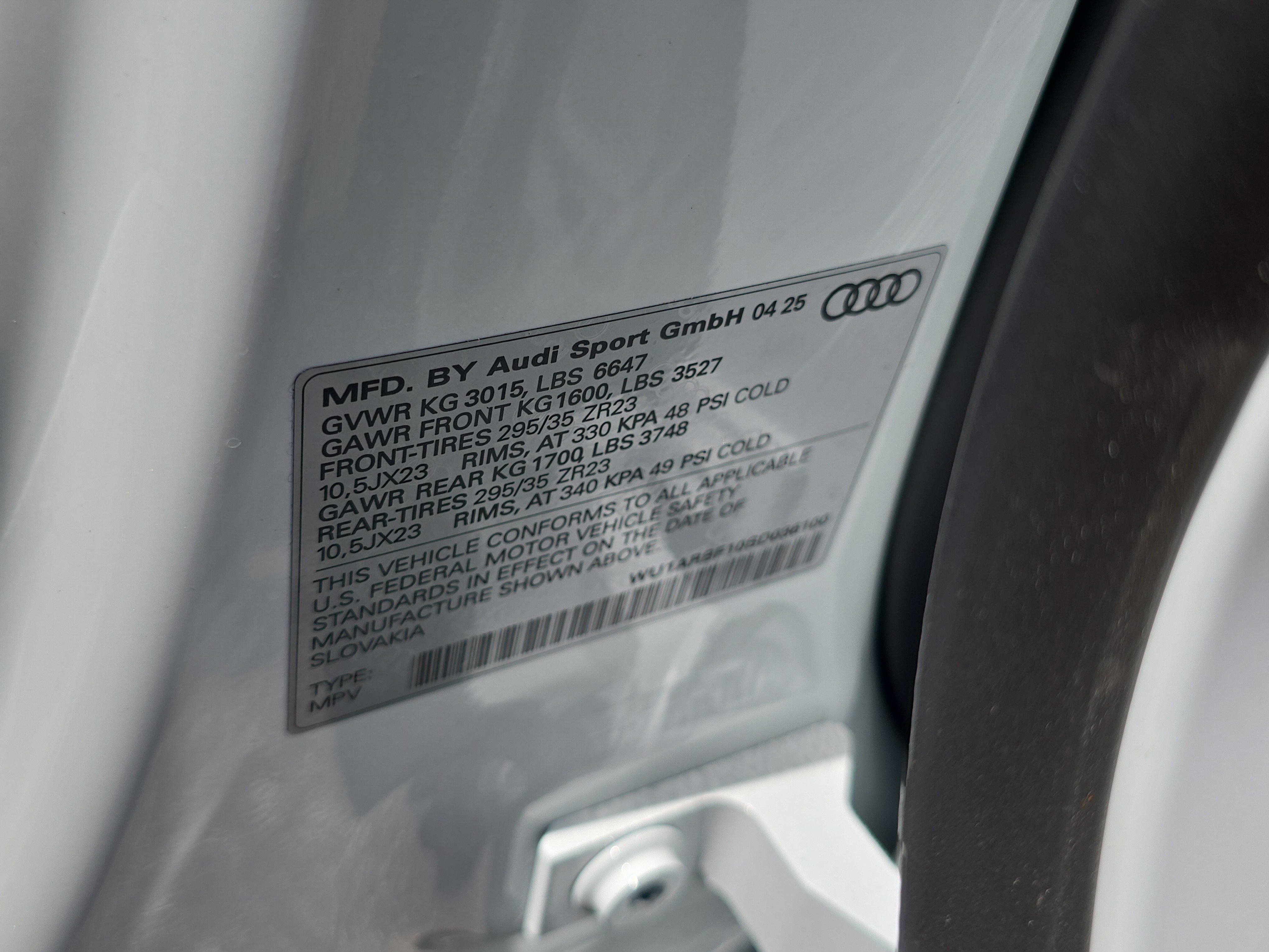 New 2025 Audi RS Q8 performance image 34