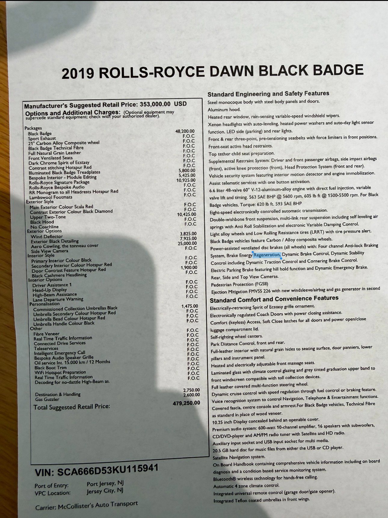 Used 2019 Rolls-Royce Dawn image 47