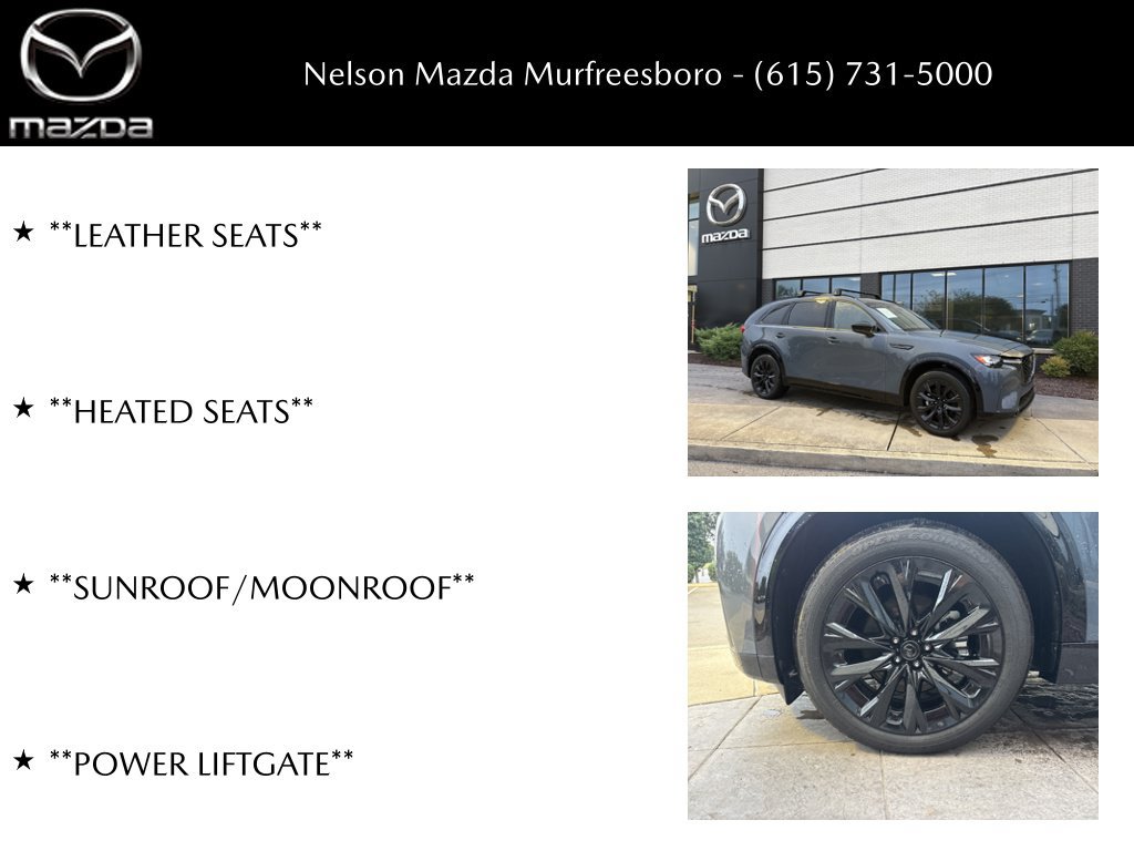 Certified 2026 MAZDA CX-90 3.3 Turbo S w/ Premium Package AWD/4WD image 33
