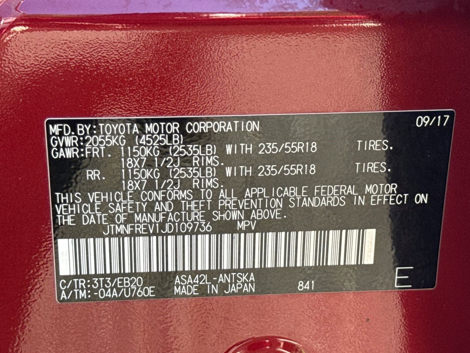 Used 2018 Toyota RAV4 SE w/ Power Extra Value Package image 28