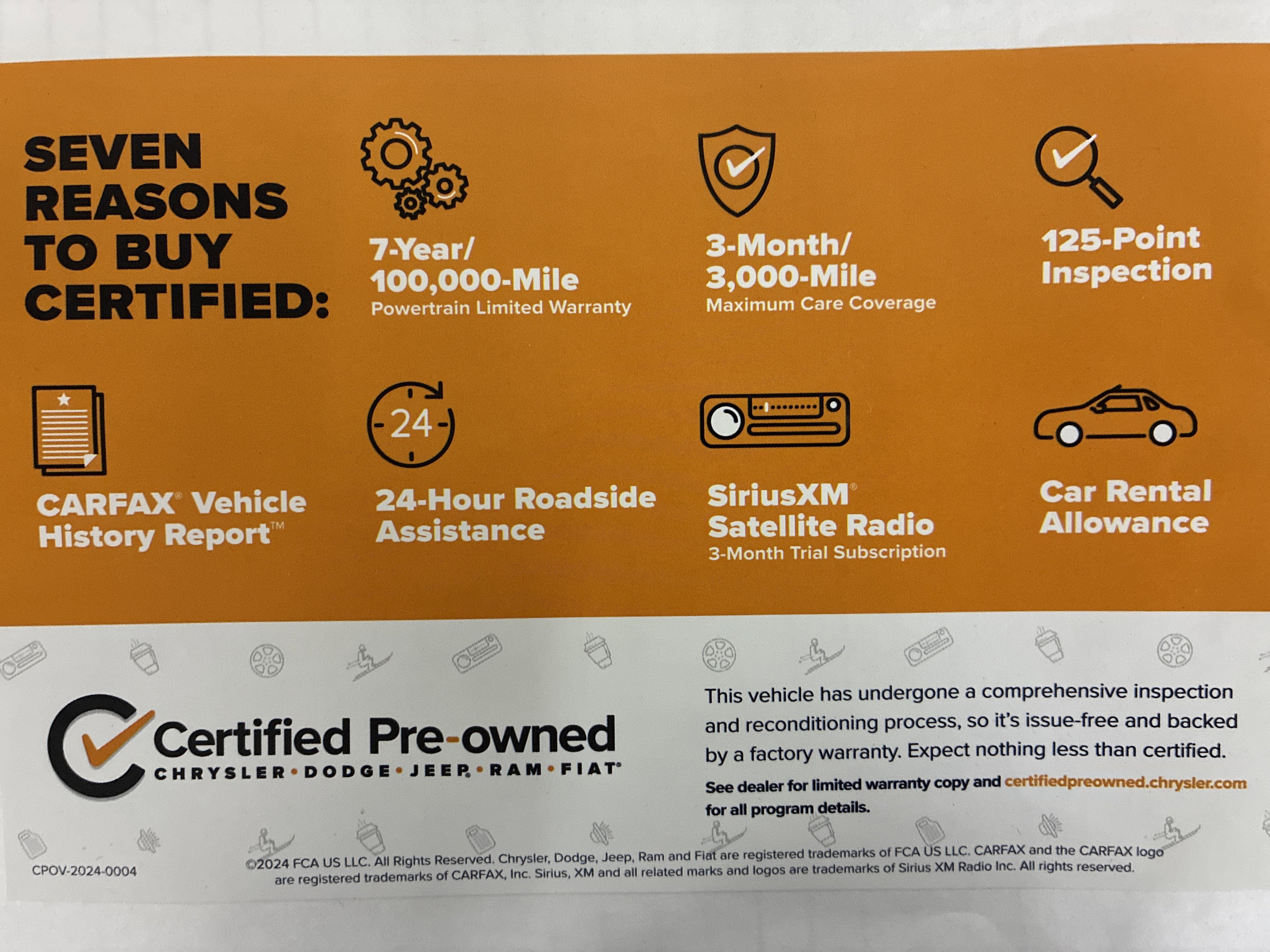 Certified 2025 Chrysler Pacifica Pinnacle w/ Trailer Tow Group AWD/4WD image 3