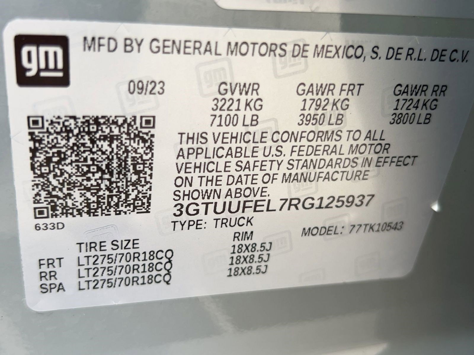 Certified 2024 GMC Sierra 1500 AT4X image 20