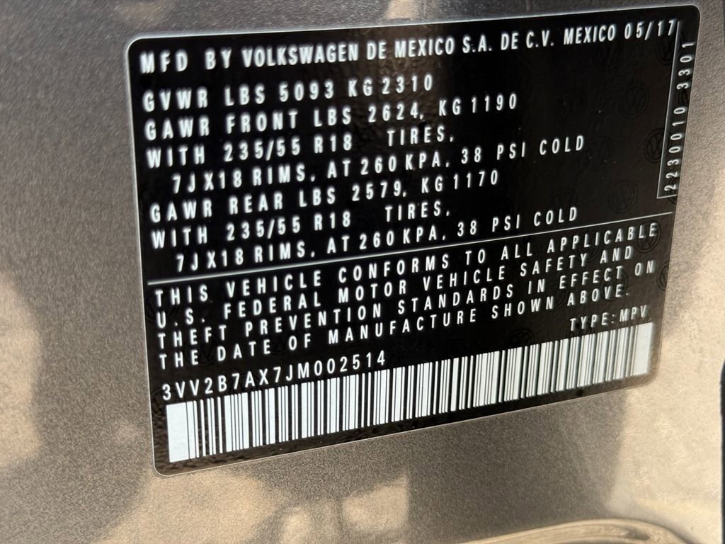 Used 2018 Volkswagen Tiguan SEL image 25