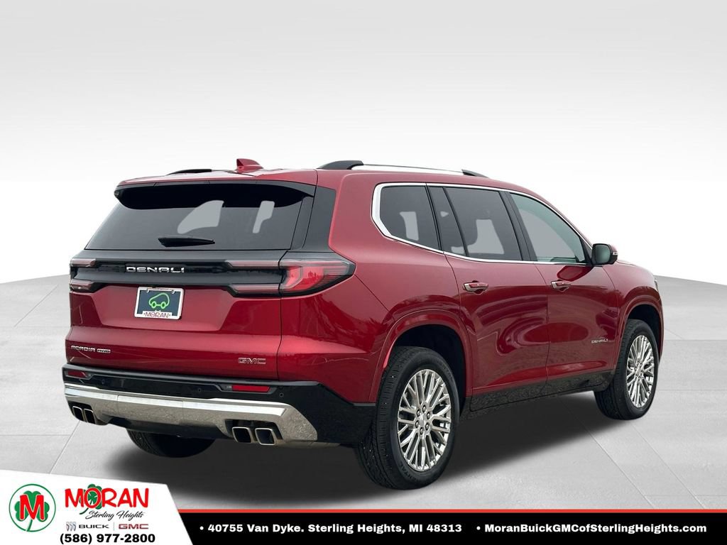 Certified 2024 GMC Acadia Denali w/ LPO, Floor Liner Package AWD/4WD image 4