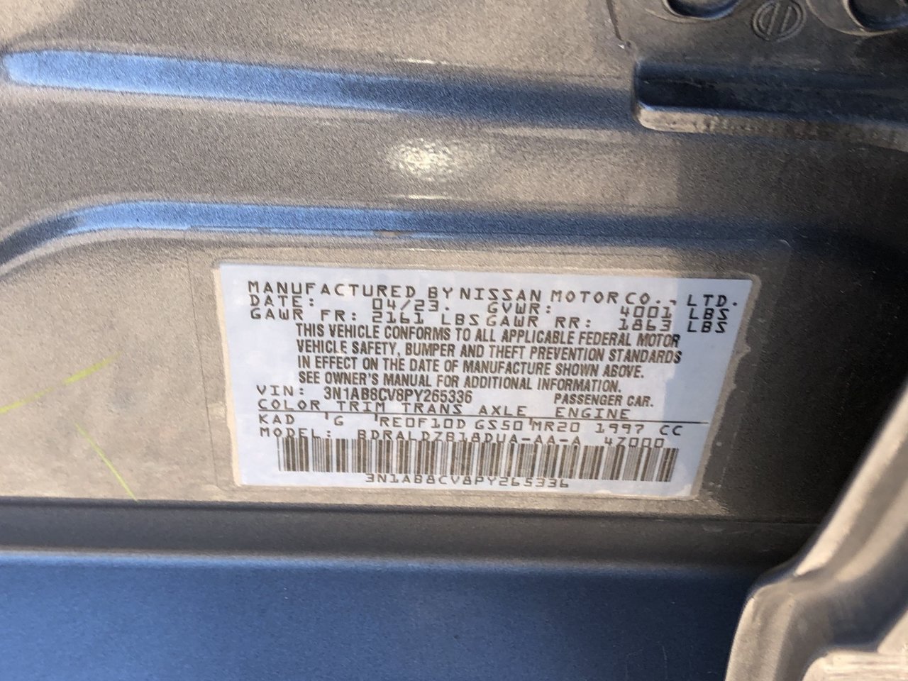 Certified 2023 Nissan Sentra SV FWD image 32
