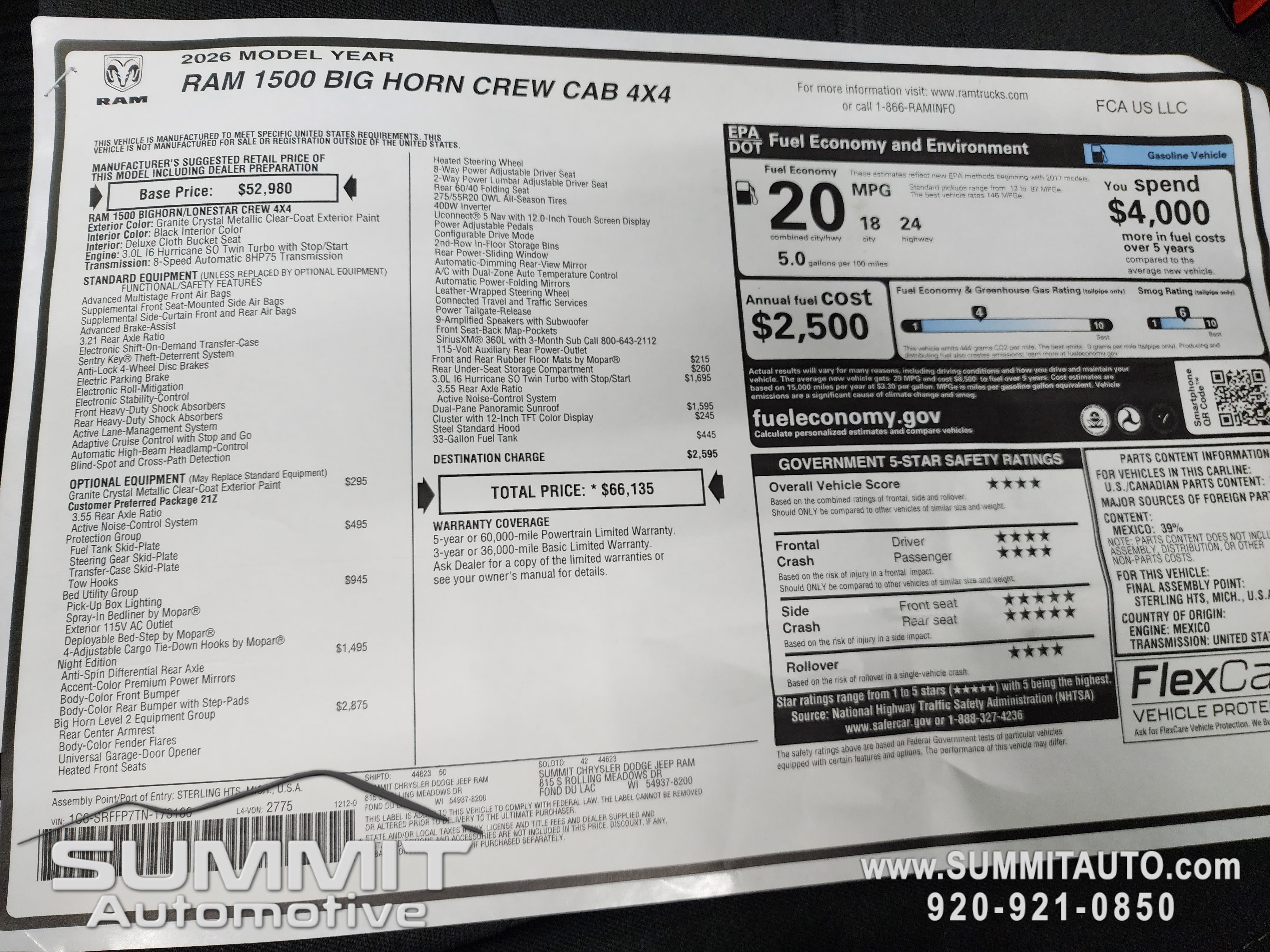 New 2026 RAM 1500 Big Horn image 38