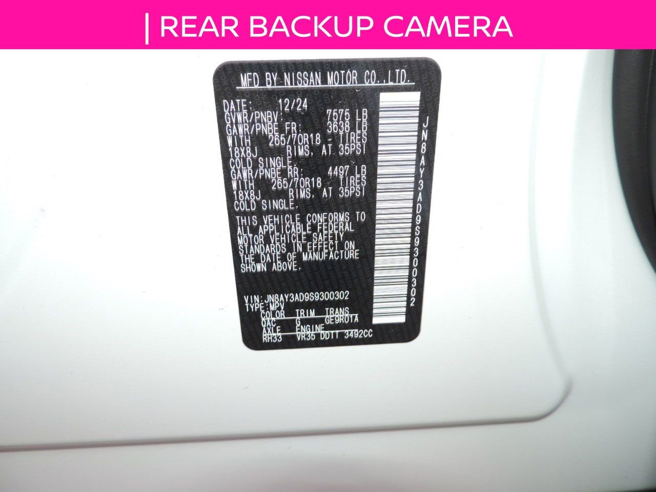 Used 2025 Nissan Armada SV image 13