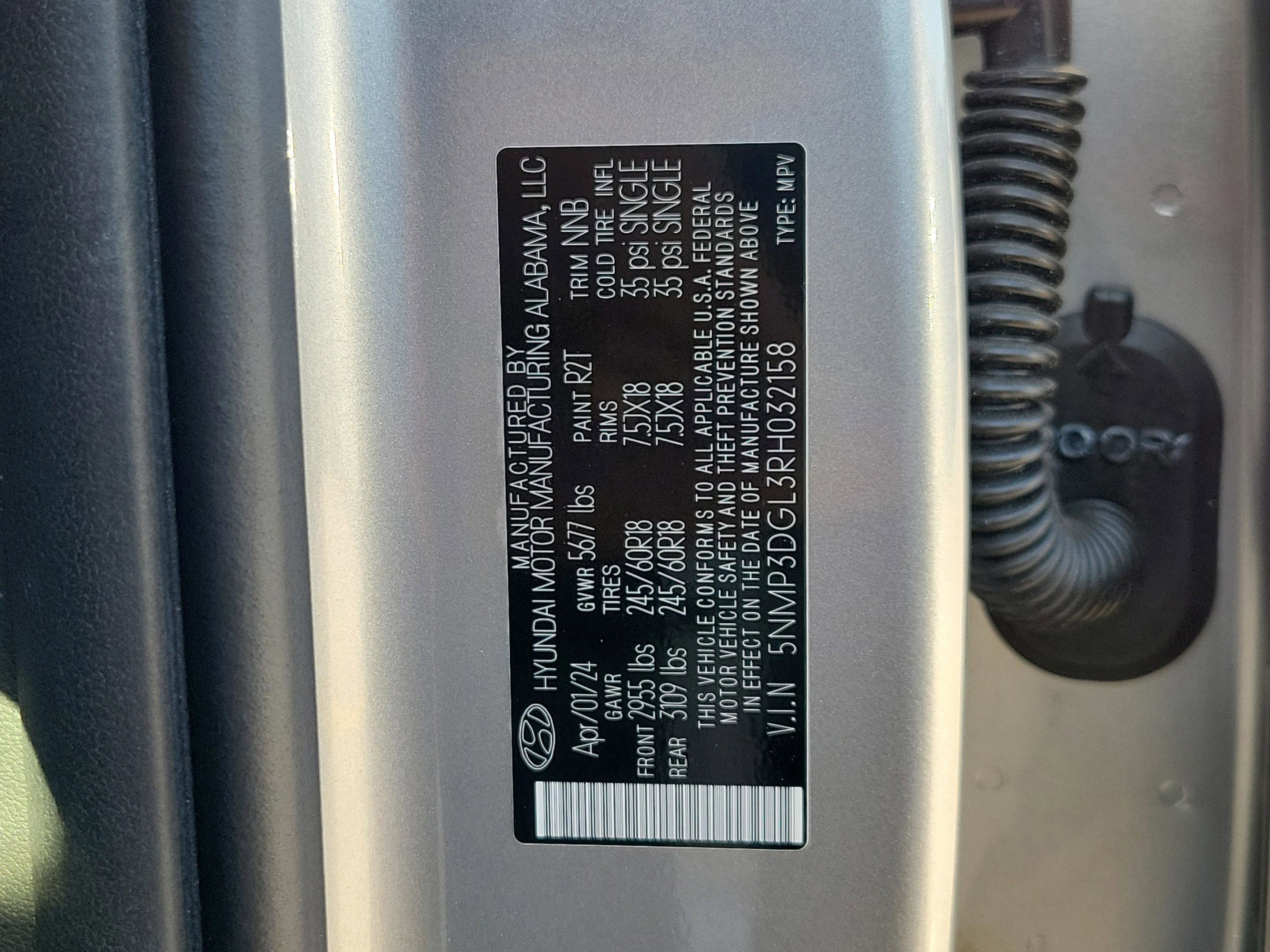 Certified 2024 Hyundai Santa Fe XRT image 5