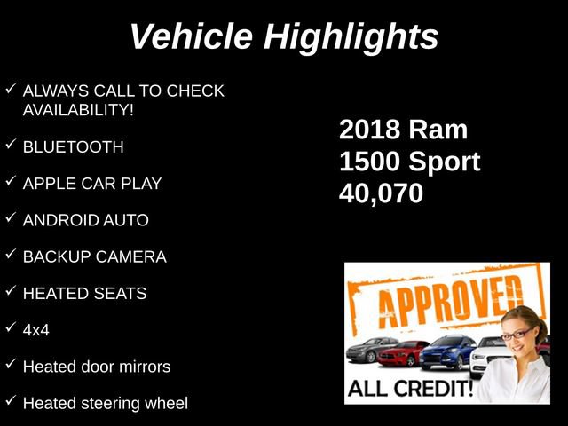 Used 2018 RAM 1500 Sport AWD/4WD image 9