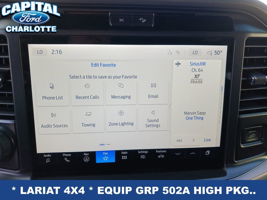 New 2025 Ford F150 Lariat w/ Equipment Group 502A High image 22