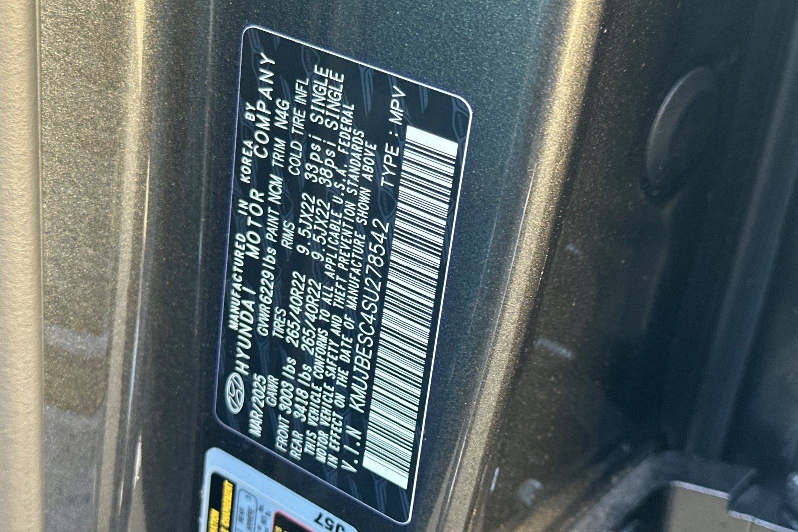 New 2025 Genesis GV80 3.5T e-SC image 36