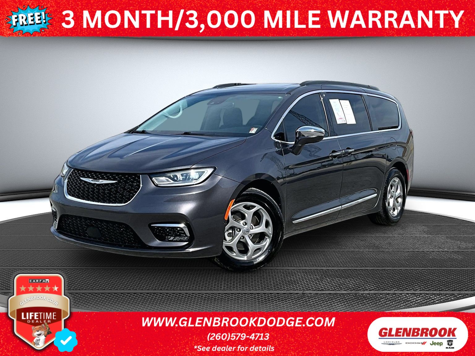 Used 2022 Chrysler Pacifica Limited FWD image 1