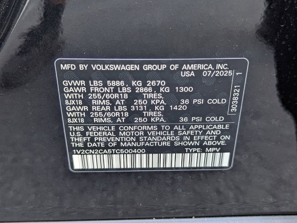 New 2026 Volkswagen Atlas Peak Edition image 24