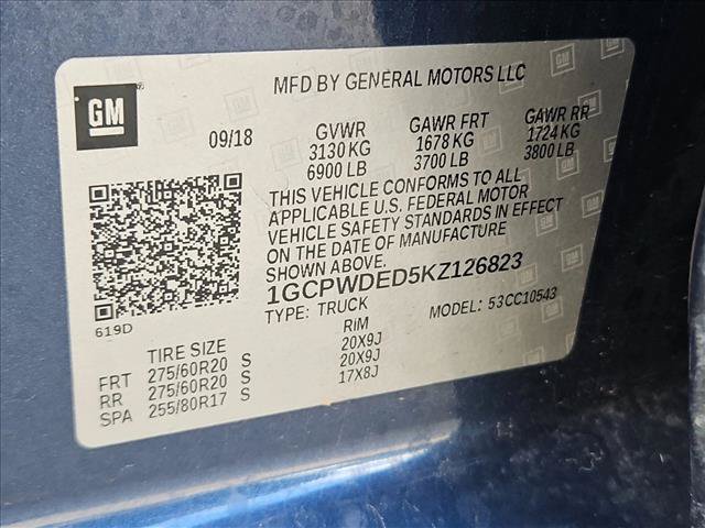 Used 2019 Chevrolet Silverado 1500 RST w/ All-Star Edition RWD image 17