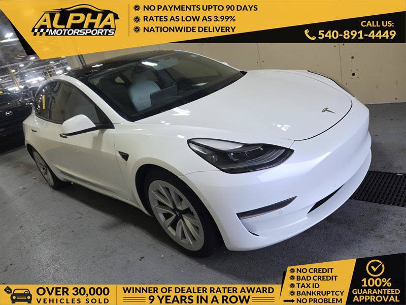 Used 2021 Tesla Model 3 Standard Range Plus