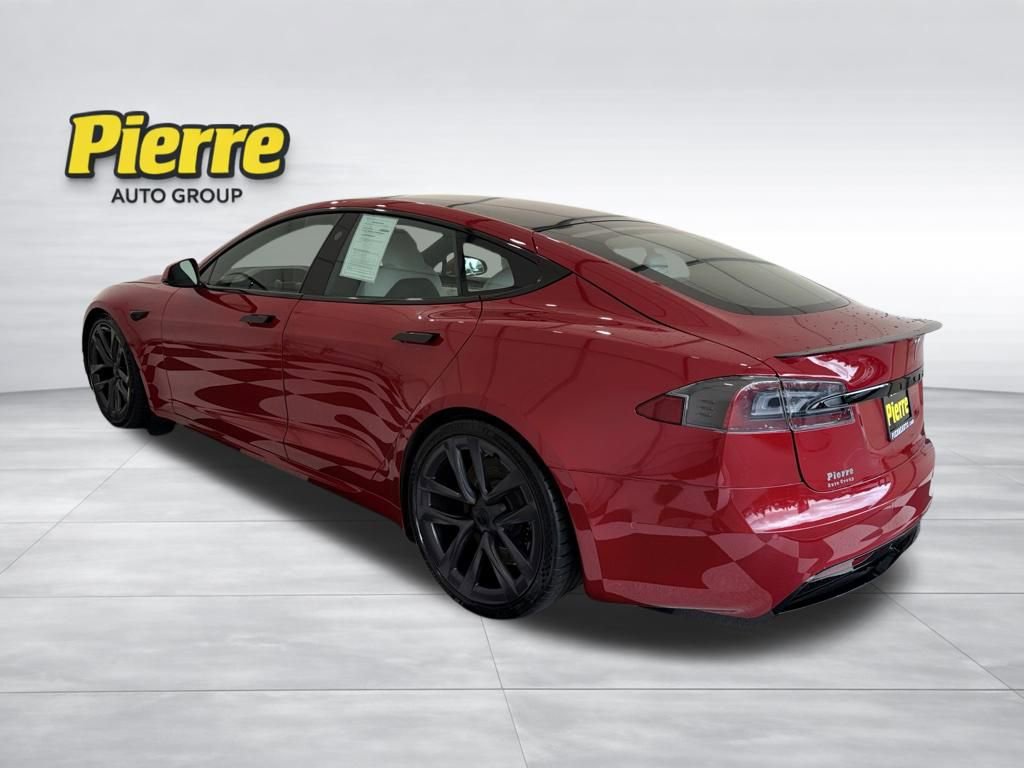Used 2021 Tesla Model S Plaid AWD/4WD image 2
